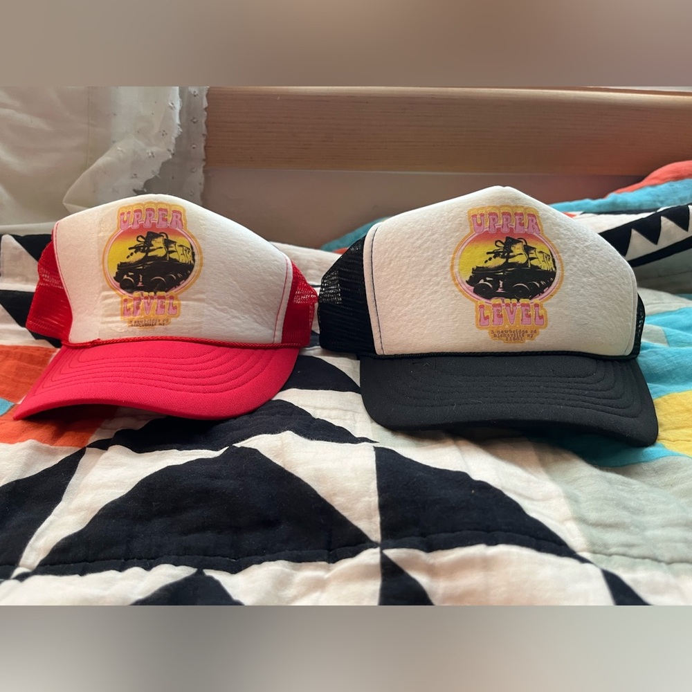 Upper Level Roller Skate Shop Trucker Hats
